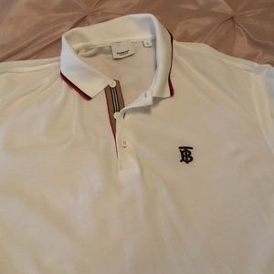 Burberry polo shirt men’s xl